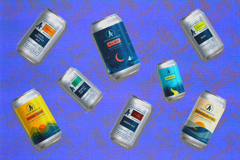 Athletic brewing cans