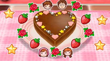 cooking mama chocolate cake