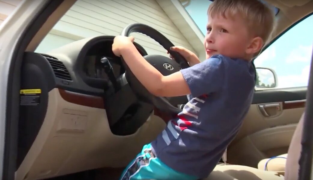 4-Year-Old Boy Steals Grandpa's Car and Drives Off to Find Candy ...