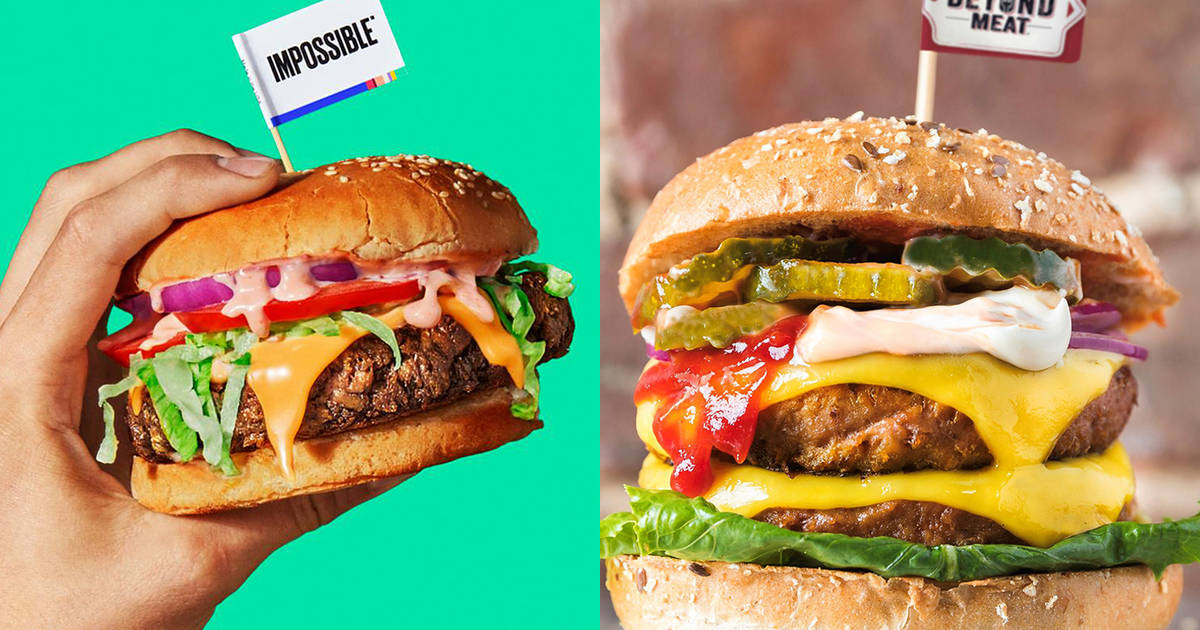 Impossible Burger Vs Beyond Meat Comparing Both Vegan Burger Brands Thrillist