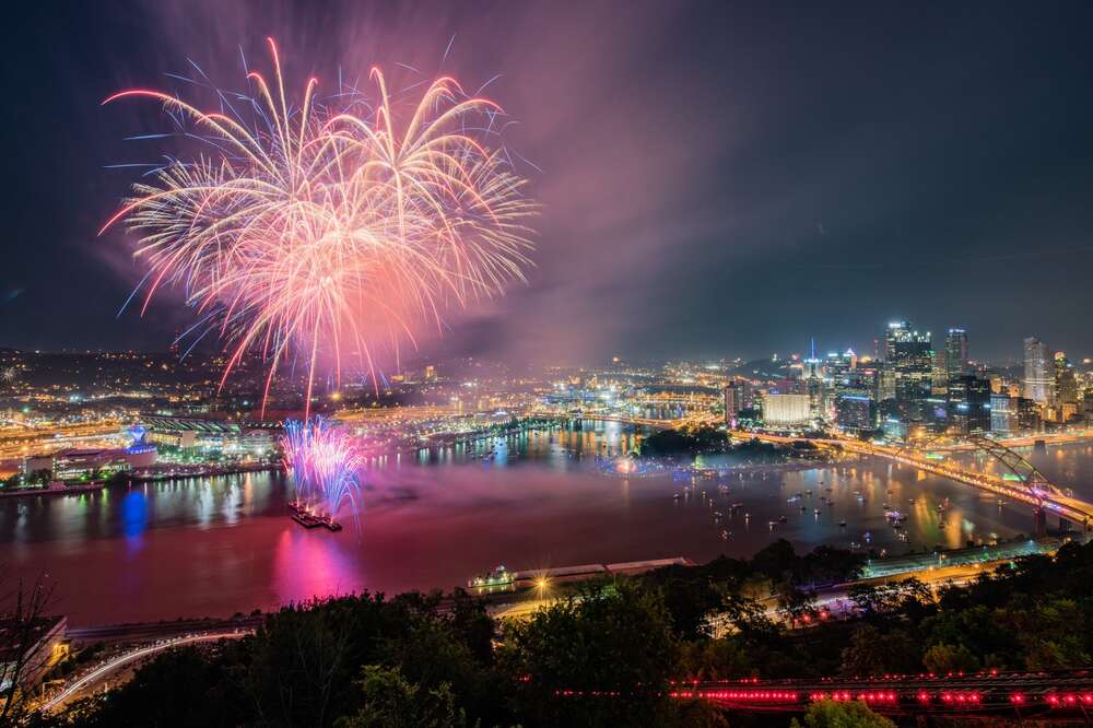 Where to Watch Summer Fireworks in the South Hills of Pittsburgh