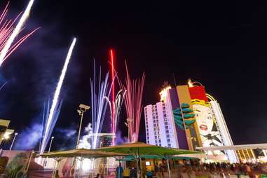 the plaza fireworks