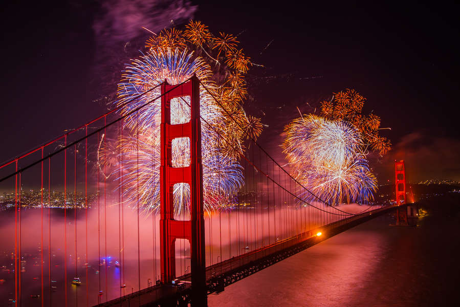 San Francisco 4th of July Fireworks 2019 Where To Watch & Start Times
