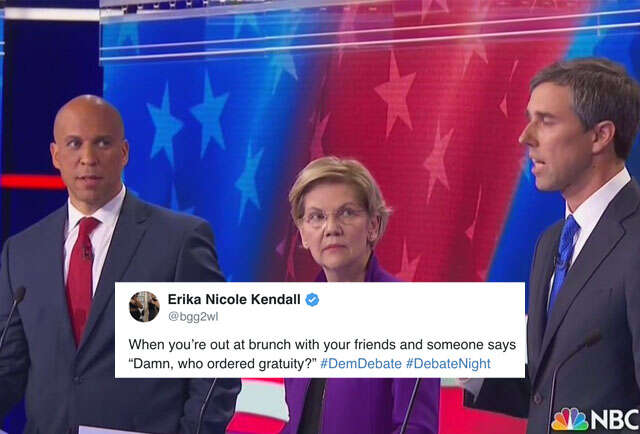Cory Booker Meme The First Meme Of Democratic Debate Thrillist