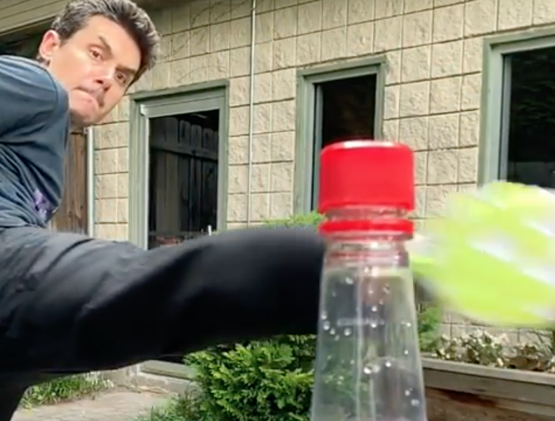 Bottle Cap Challenge, Explained Celebrities Get in on Viral Challenge