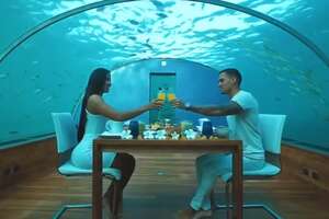 Eat Among the Fishies at the World's First Underwater Restaurant