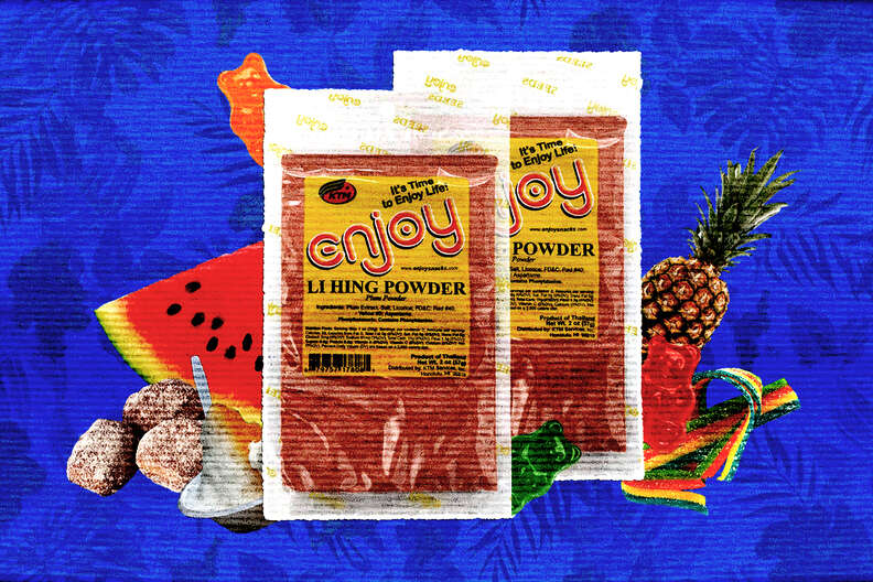 li hing mui salted plum powder