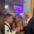 Trump Makes Guest Appearance at MAGA-Themed Wedding in New Jersey