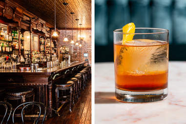 Clover Club cocktails