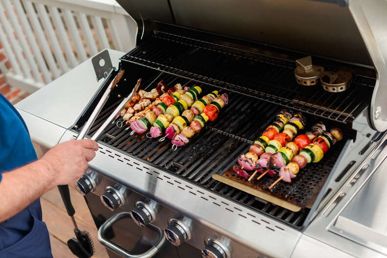 Can you use charcoal in a propane grill best sale