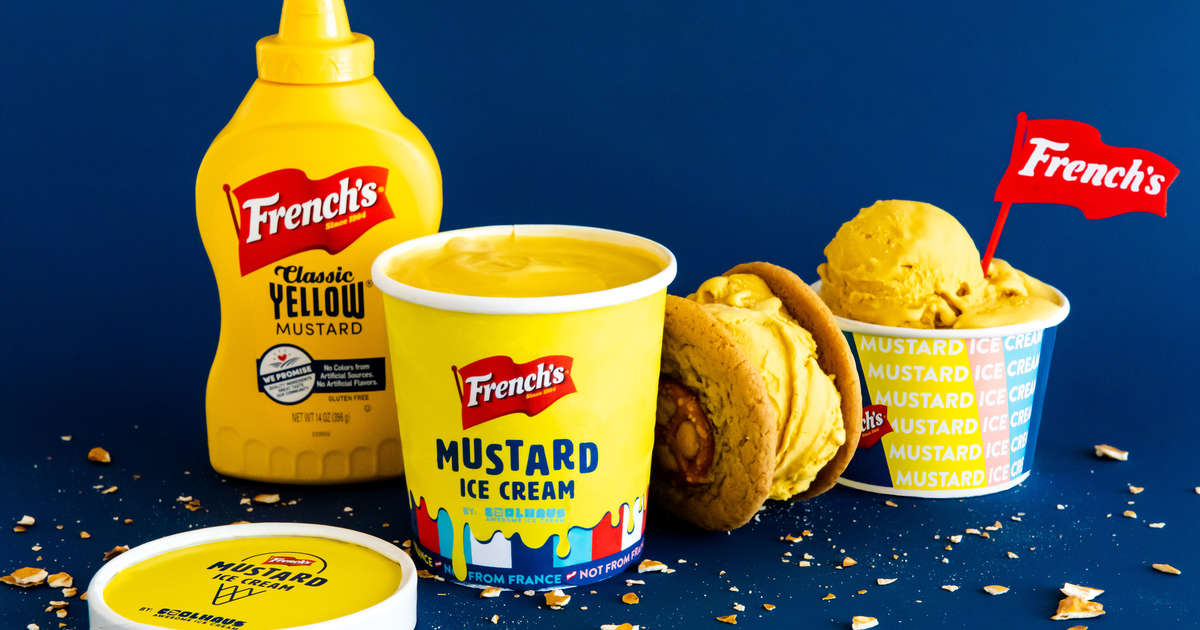 French's Mustard Ice Cream Where to Try the Coolhaus Ice Cream Collab Thrillist