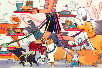 dogs menu thrillist restaurant dog friendly
