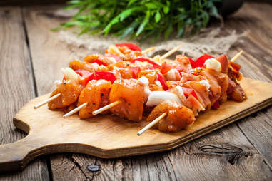 Skewered Pineapple Chicken Recipe with Spicy Orange Marinade - The Weary  Chef