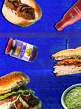 food sandwich international condiments