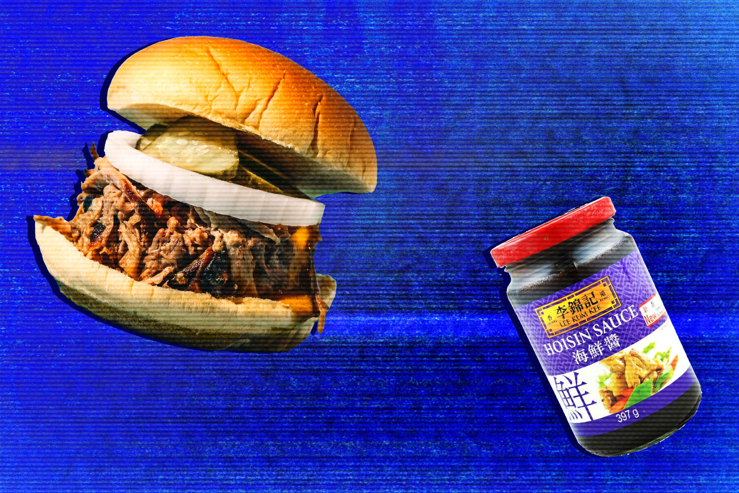 hoisin and pulled pork
