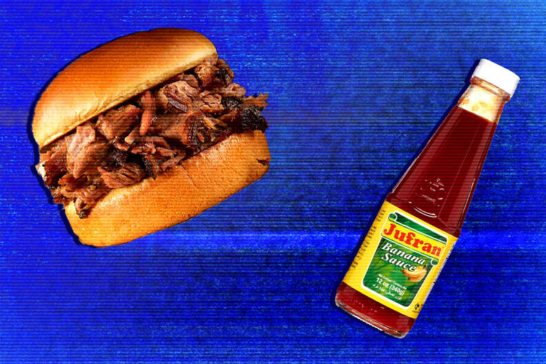 banana ketchup sandwich