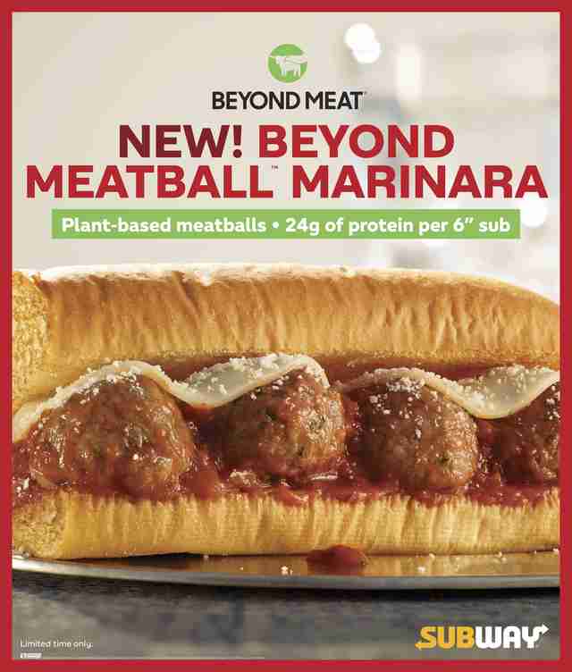 Subway Releases Beyond Meat Meatless Meatball Sub How to Try It