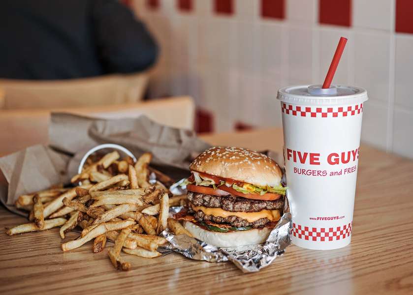 Order on the Five Guys Menu 