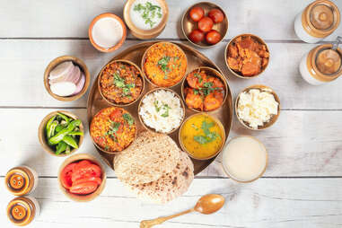 Gujarati thali