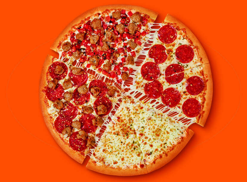 Little Caesars® 4-QUARTER CALZONY Review 