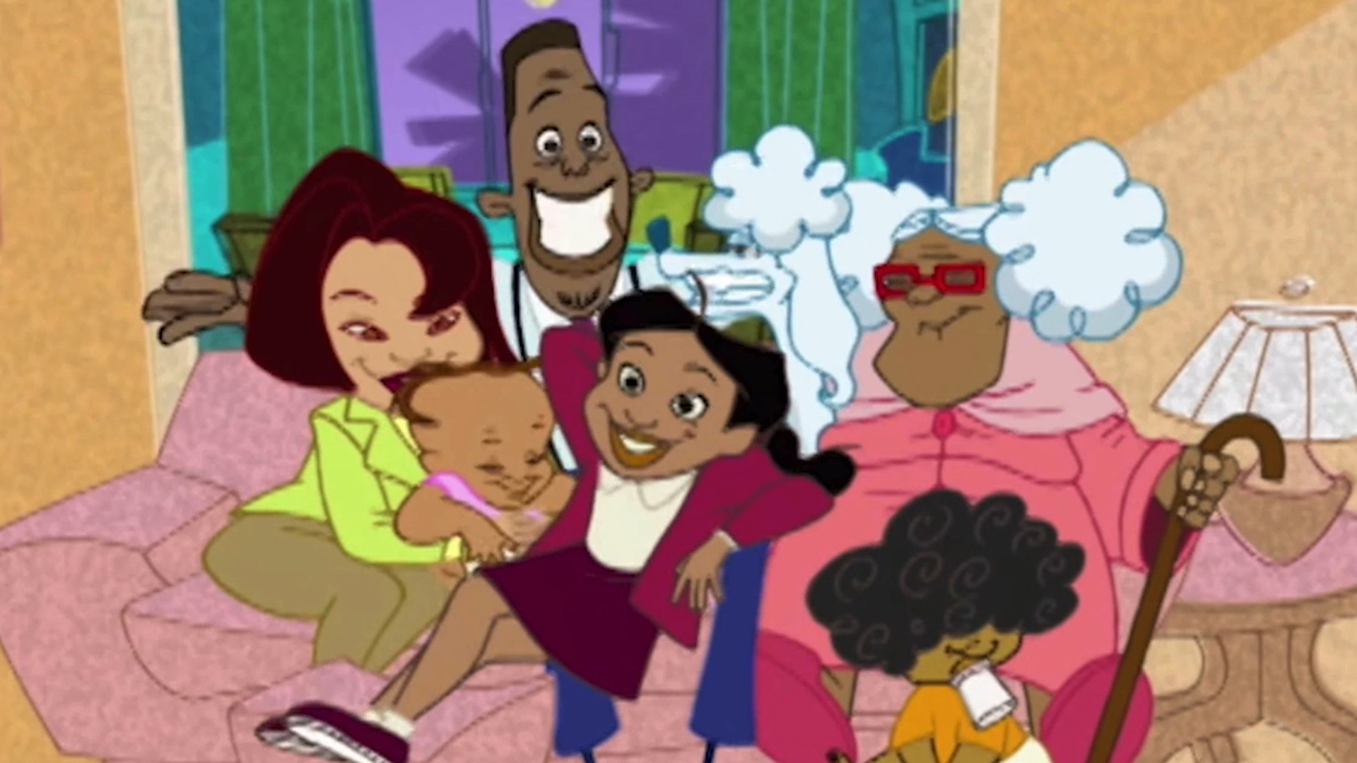 Proud Family Cartoon Characters