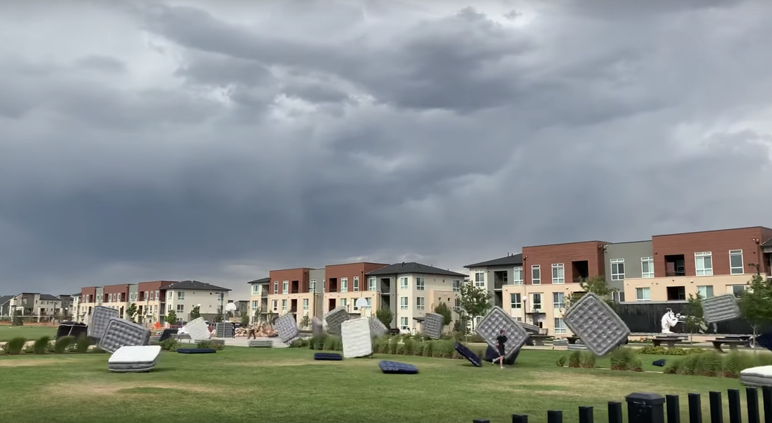 flying air mattresses in denver