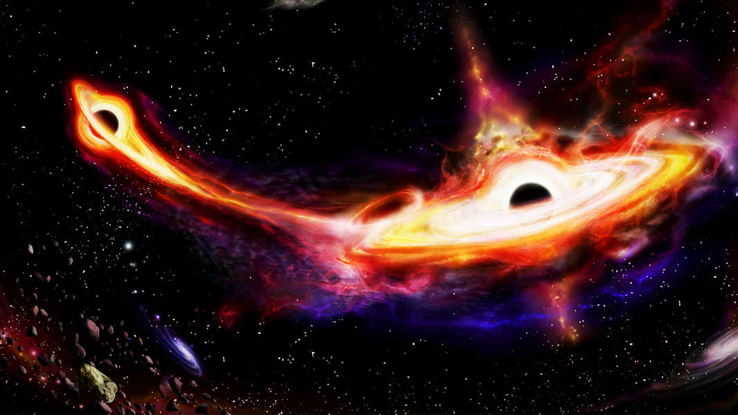 Scientists Detected Two Supermassive Black Holes On A Collision Course 
