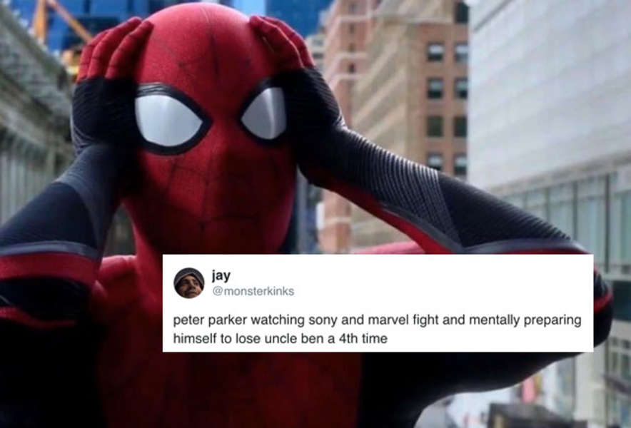 Spider Man Meme Fans React To Spider Man Leaving The Mcu Thrillist 