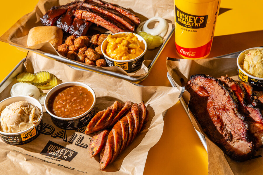 Dickeys bbq top pit menu