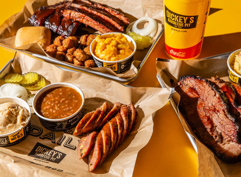 Dickys bbq pit menu sale