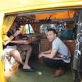 Double Chicken Please Is a Traveling Bar in the Back of a 1977 Vintage Van