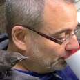 Baby Bird Chooses His Rescuer As His Dad