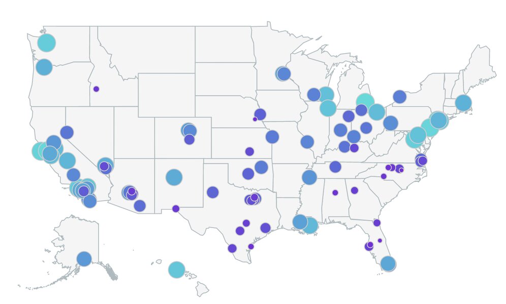 What are the Worst Cities to Drive in? Map Reveals 2019's Best & Worst ...