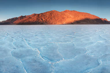 Basins salt flats