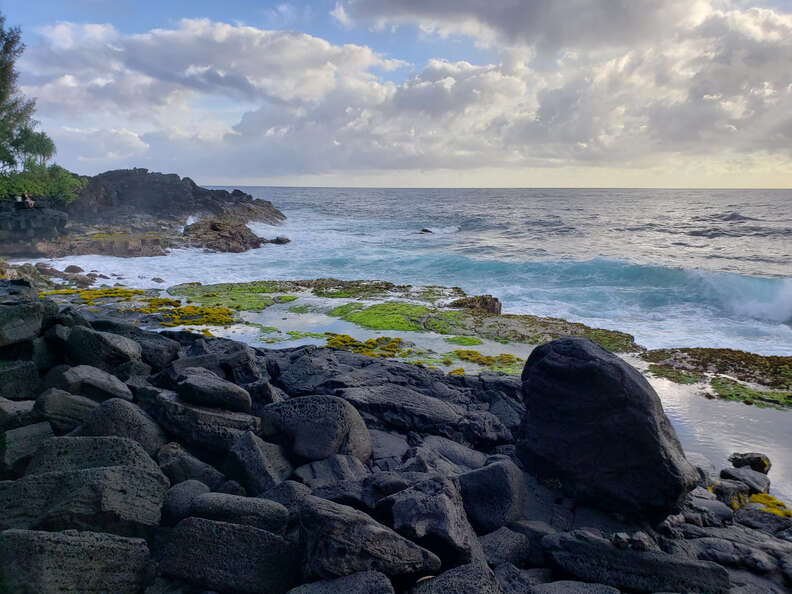 Tide pools in Hilo Hawaii