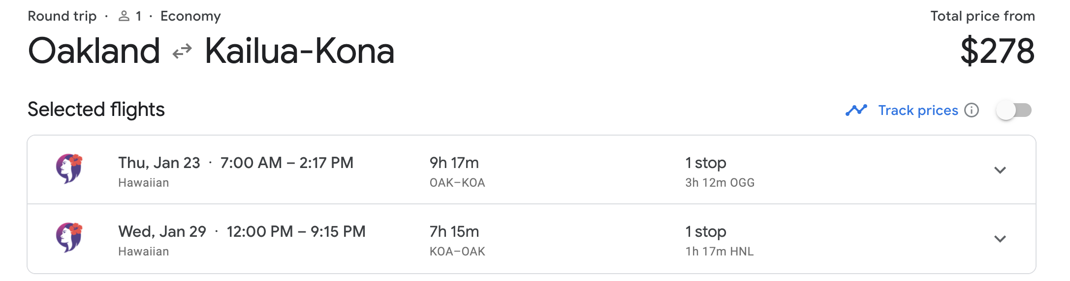 Cheap Flights to Hawaii Flight Sales Have 278 RoundTrip Fares