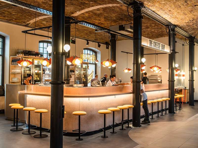 World's First Cheese Conveyor Belt Restaurant Opens in London Thrillist