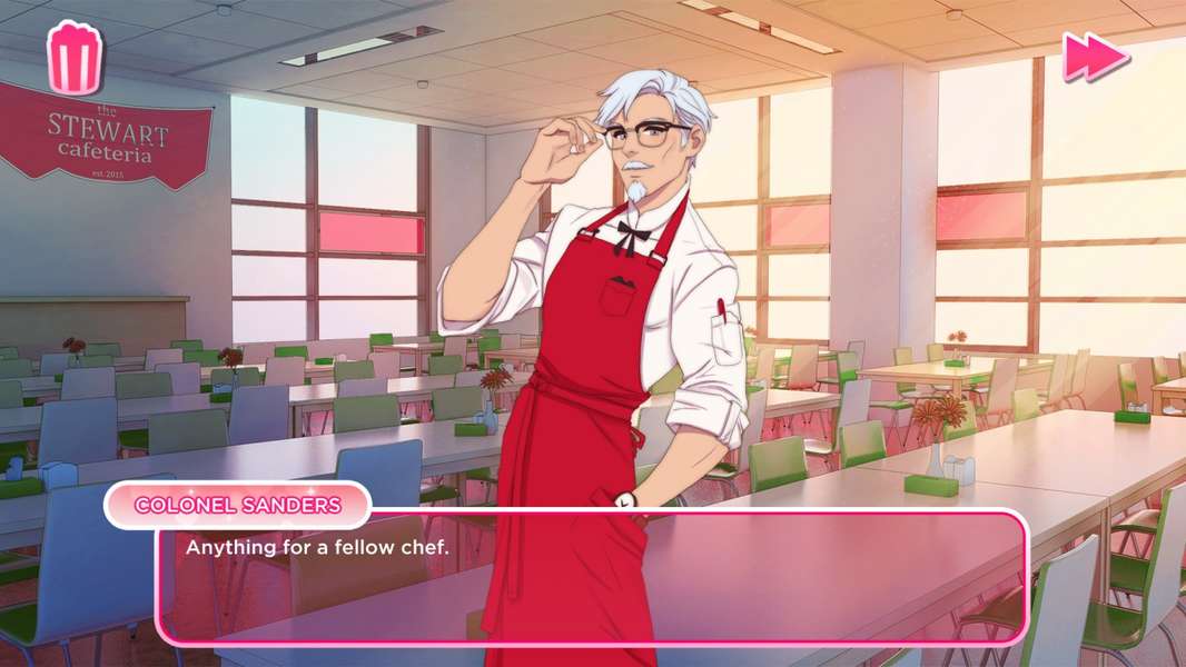 KFC Dating Sim: New KFC Video Game Lets You Date a Hot Colonel Sanders ...