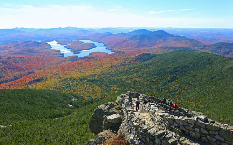 Whiteface Mountain Steps and Lake Placid