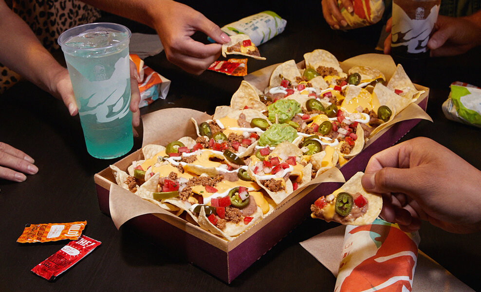 Taco bell online nachos party pack