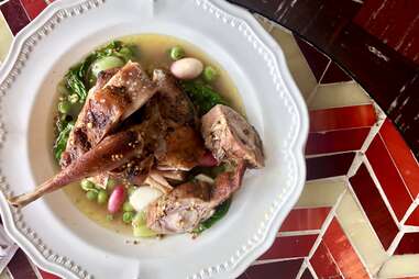 Cafe Marie-Jeanne BBQ Rabbit