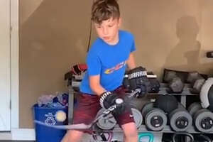 9-Year-Old Hockey Prodigy in the Making Stuns Internet