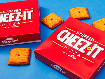 pizza hut cheez-it pizzas