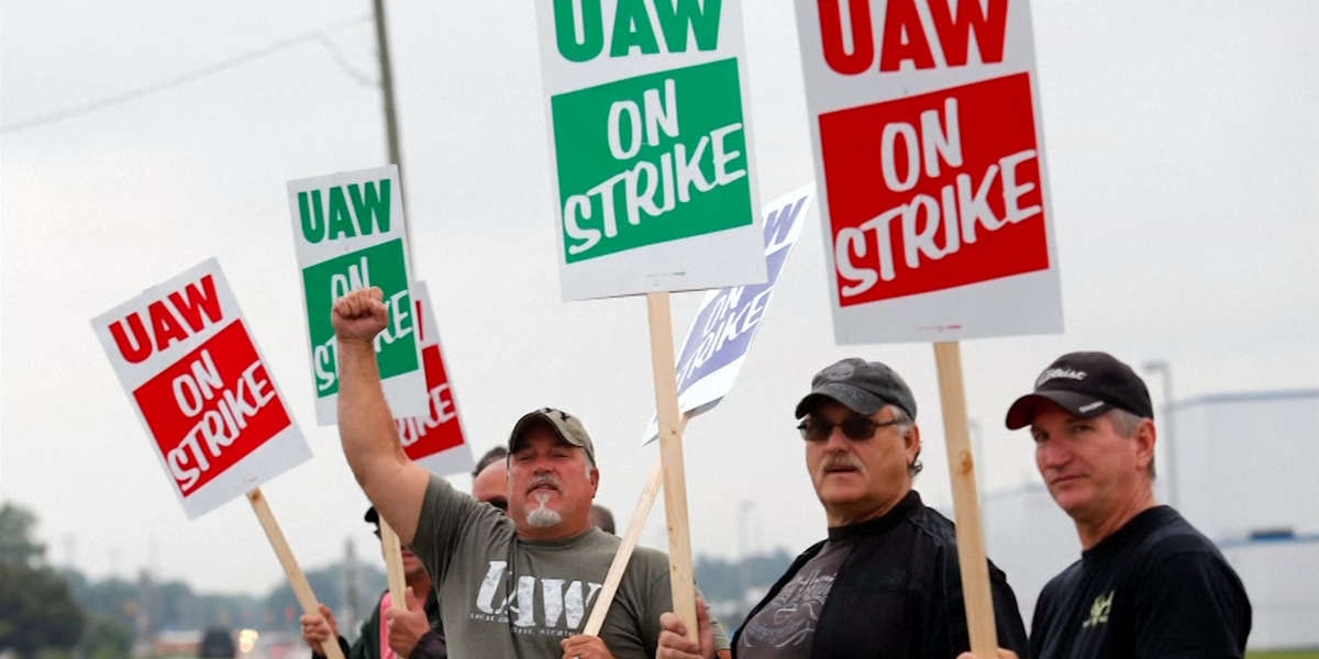 thousands-of-union-workers-strike-to-demand-better-from-general-motors-videos-nowthis