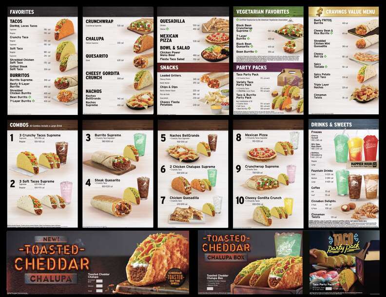 Taco Bell Menu 2024 Specials Today Wendi Josselyn