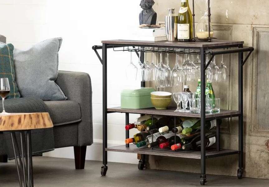 Best Cheap Bar Carts to Buy Right Now Through Wayfair's Bar Cart Sale