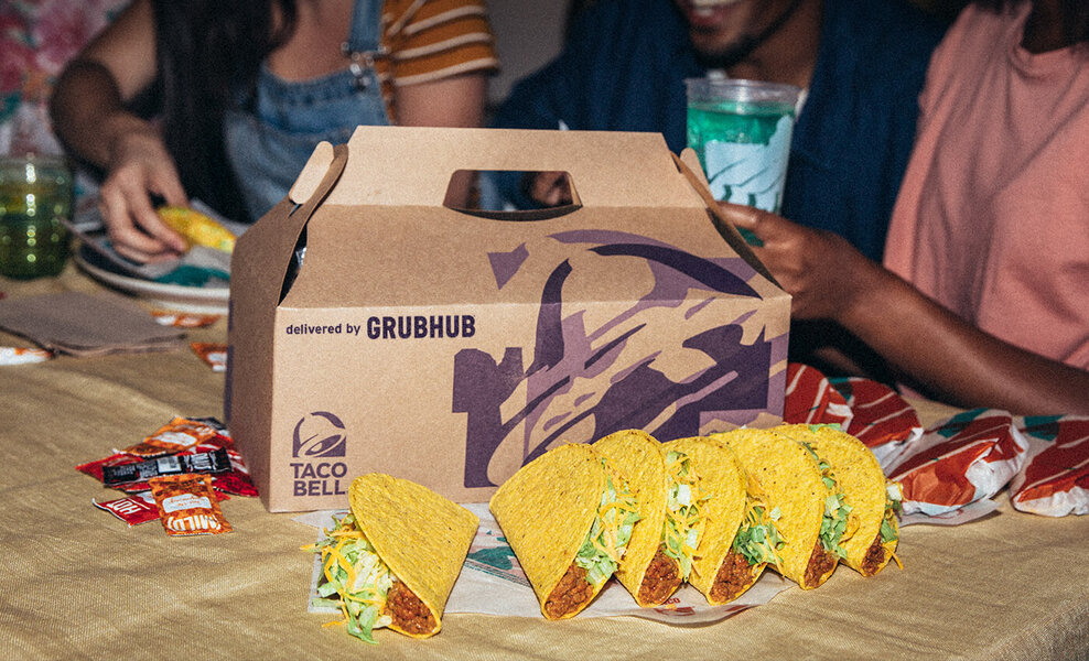 Taco Bell Delivered Free By Grubhub Free Taco Bell Delivery: Get Free Grubhub Delivery in October 2019