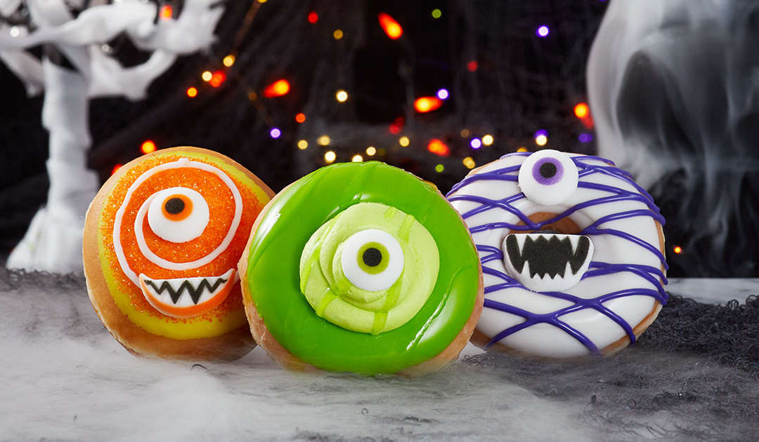 Krispy Kreme Adds New Halloween Monster Donuts to the Menu Thrillist