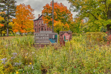 Apostle Island Visitor Center in Bayfield, WI