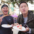 Timothy DeLaGhetto and David So Hit Up the Taste of Little Italy Food Festival
